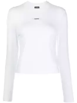 Топ Le T-shirt Gros Grain JACQUEMUS, белый