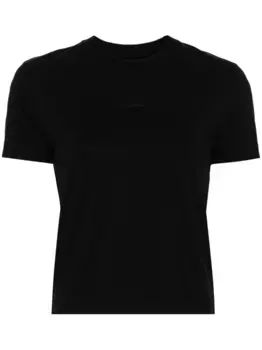 Топ Le T-shirt Gros Grain JACQUEMUS, черный