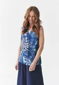 Топ LEA TATUUM, темно-синий