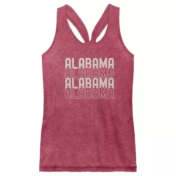 Топ League Collegiate Wear Alabama Crimson Tide, малиновый