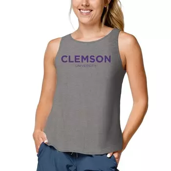 Топ League Collegiate Wear Clemson Tigers, угольный