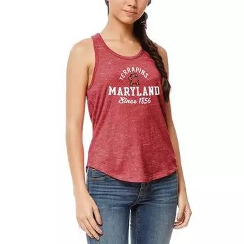 Топ League Collegiate Wear Maryland Terrapins, красный
