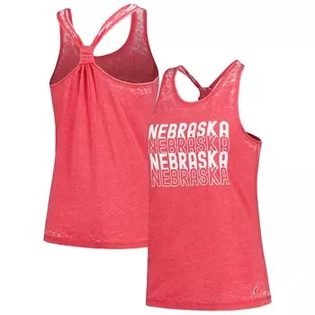 Топ League Collegiate Wear Nebraska Huskers, алый
