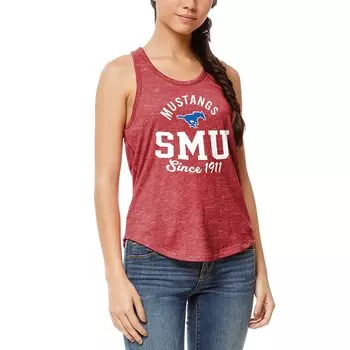 Топ League Collegiate Wear Smu Mustangs, красный