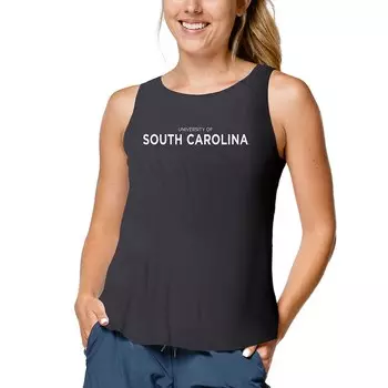Топ League Collegiate Wear South Carolina Gamecocks, черный
