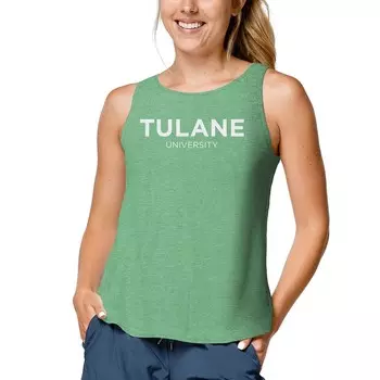 Топ League Collegiate Wear Tulane Green Wave, мятный