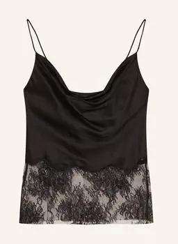 Топ Лейла с кружевом Holzweiler, черный