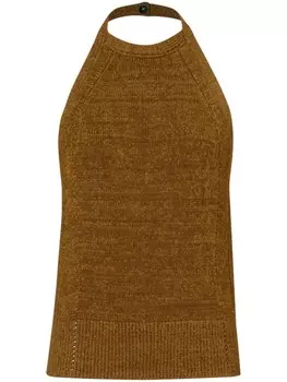 Топ Leona Proenza Schouler, коричневый