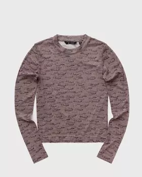 Топ lf Wind Aop Top Ls, коричневый