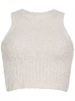 Топ Liana Adam Lippes, белый