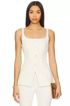 Топ Liana Veronica Beard, ecru
