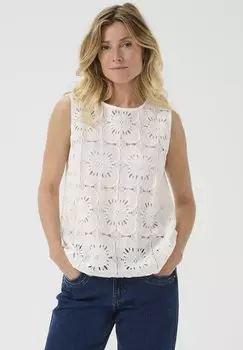 Топ LIBBY - Blouse Cream, белый