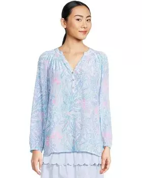 Топ Lilly Pulitzer Elsa Top, цвет Multi Via Del Mar