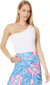 Топ Lilly Pulitzer Gael Knit Top, цвет Resort White