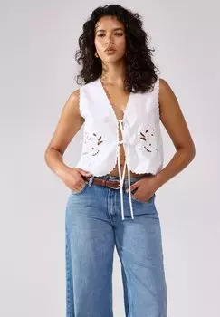 Топ Lindex, белый