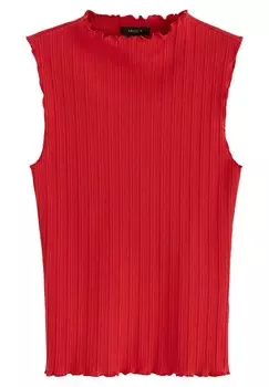 Топ Lindex, темно-красный