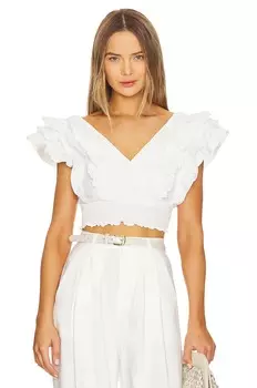 Топ Line & Dot Hailey, белый