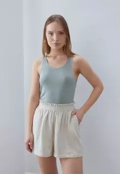 Топ LINEN BLEND Anna Field, светло-зеленый