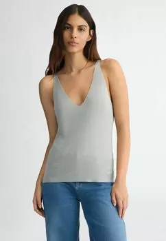 Топ LIU JO, серебристый