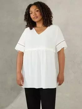 Топ Live Unlimited Curve с отделкой лестницей, белый