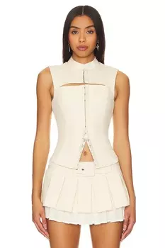 Топ LOBA Paulina, бежевый