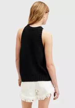 Топ LOCK TANK AllSaints, черный