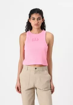 Топ LOGO CROP TANK GAP, розовый