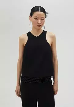 Топ LOLA CASADEMUNT, черный