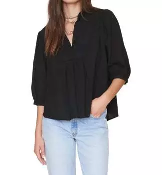 Топ Lolo черного цвета XIRENA