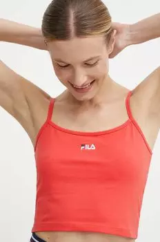 Топ Лони Fila, красный