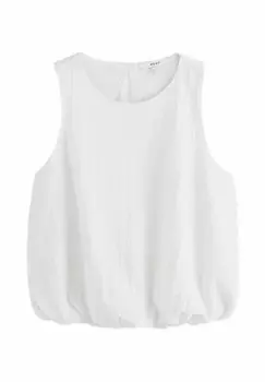 Топ LOOSE FIT Next, белый
