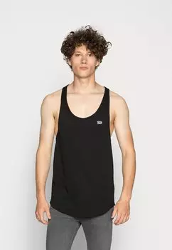 Топ Loose Tank Lee, черный