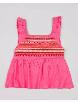 Топ LOSAN, розовый