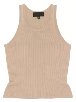 Топ Lottie Tank Nili Lotan, коричневый