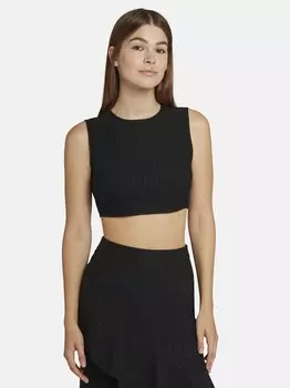 Топ лоуика Nicowa, черный