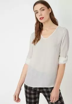 Топ LOVE & MONEY, белый