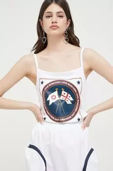 Топ Love Moschino, белый