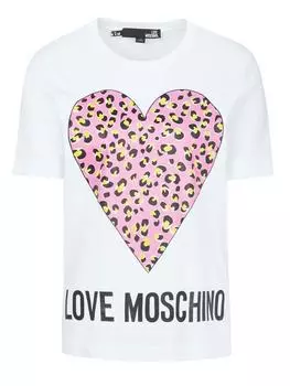 Топ Love Moschino, белый