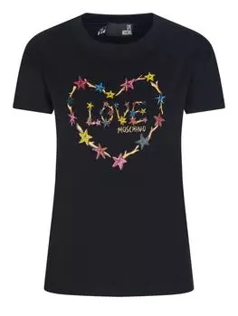 Топ Love Moschino, черный