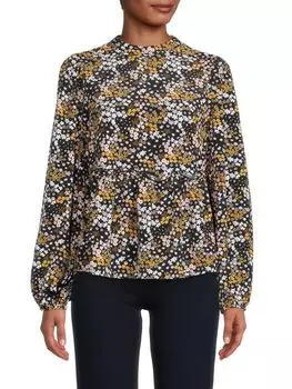 Топ Loveless с цветочным принтом Sanctuary, цвет Black Multi