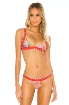 Топ Lovers and Friends Adrift, цвет Tangerine Floral