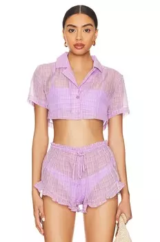 Топ Lovers and Friends Daydreamer Crop, сиреневый