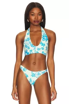 Топ Lovers and Friends Ko Olina, цвет Blue Hibiscus