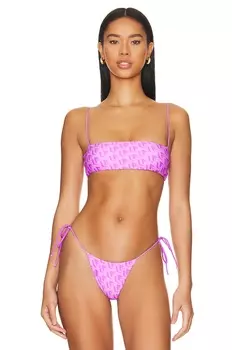 Топ Lovers and Friends Lover, цвет Magenta Monogram