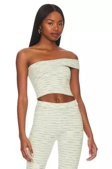 Топ Lovers and Friends Mara Knit, цвет Lime Spacedye