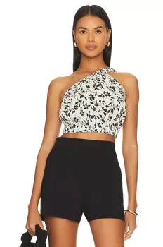 Топ Lovers and Friends Nelly, цвет Natural Black Blooms