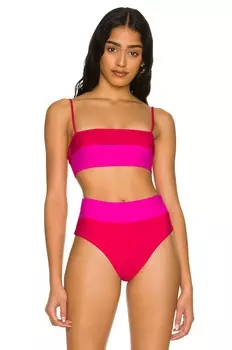 Топ Lovers and Friends West Coast, цвет Red & Pink