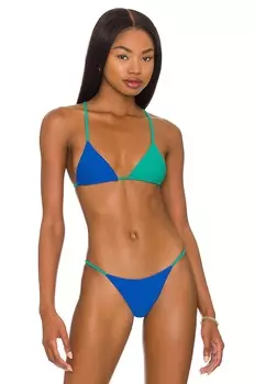 Топ Lovers and Friends Worth It, цвет Blue & Green