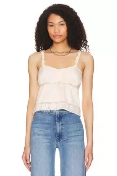 Топ LoveShackFancy Lanzo, цвет Champagne