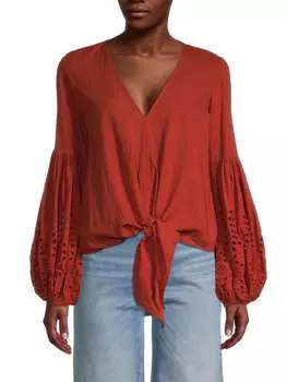 Топ Lovestitch с завязками на талии, spice